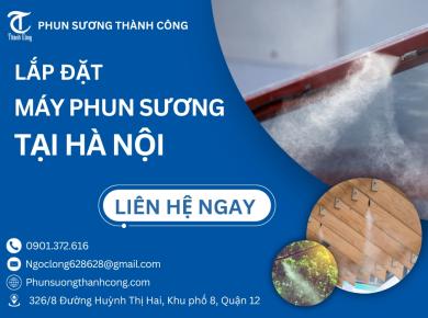 Lắp Đặt Hệ Thống Phun Sương Tại Hà Nội