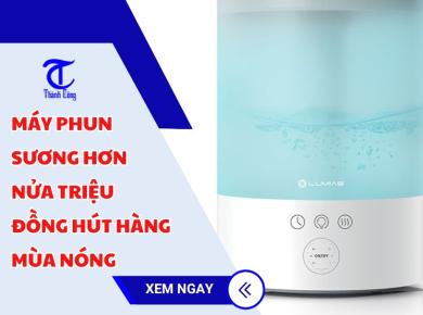 Máy phun sương giá hơn nửa triệu đồng hút hàng mùa nóng