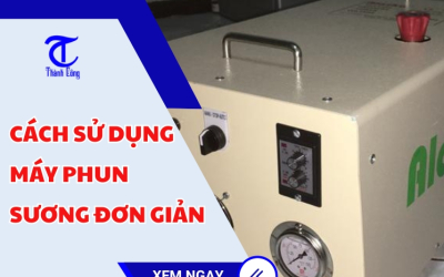 Cách sử dụng máy phun sương đơn giản