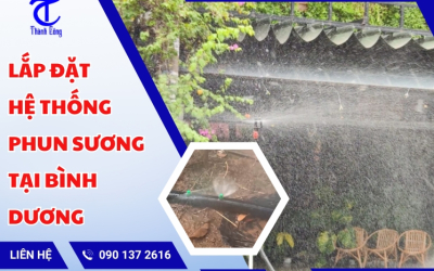 Lắp đặt hệ thống phun sương tại Bình Dương