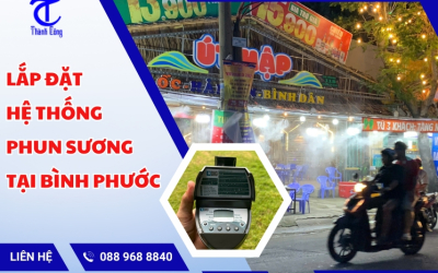 Lắp đặt hệ thống phun sương tại Bình Phước
