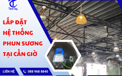 Lắp đặt hệ thống phun sương tại Cần Giờ