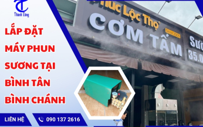 Lắp đặt máy phun sương tại Bình Tân Bình Chánh