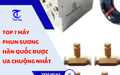 Top 7 máy phun sương Hàn Quốc được ưa chuộng nhất