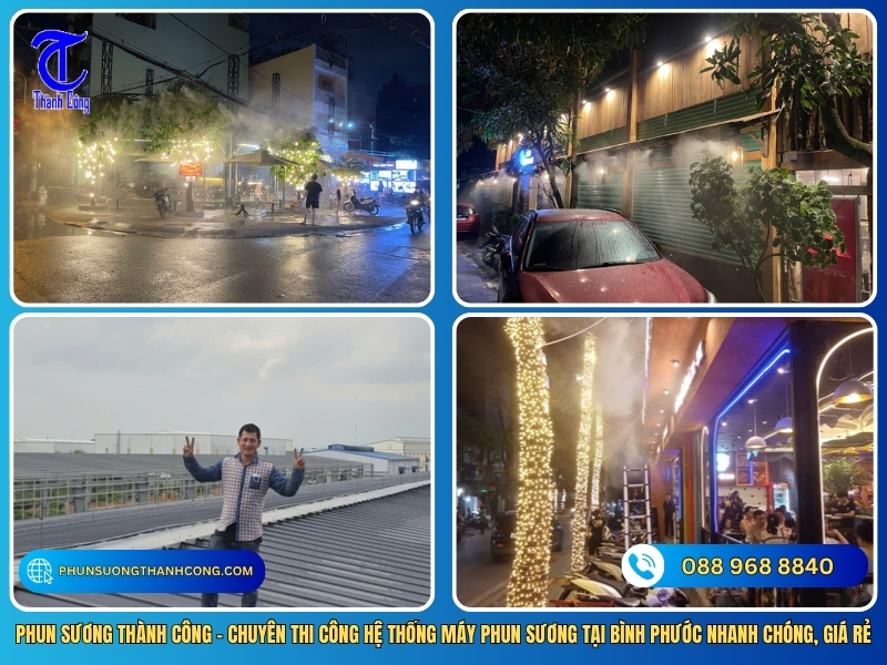 phun suong thanh cong – chuyen thi cong he thong may phun suong tai binh phuoc nhanh chong gia re
