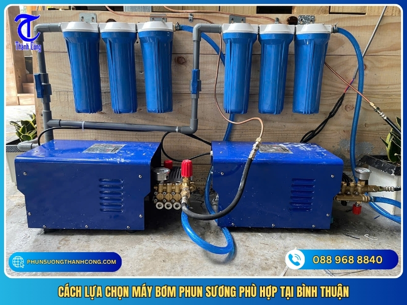 cach lua chon may bom phun suong phu hop tai binh thuan