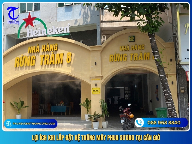 loi ich khi lap dat he thong may phun suong tai can gio