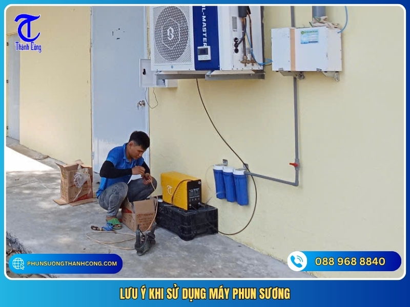 luu y khi su dung may phun suong
