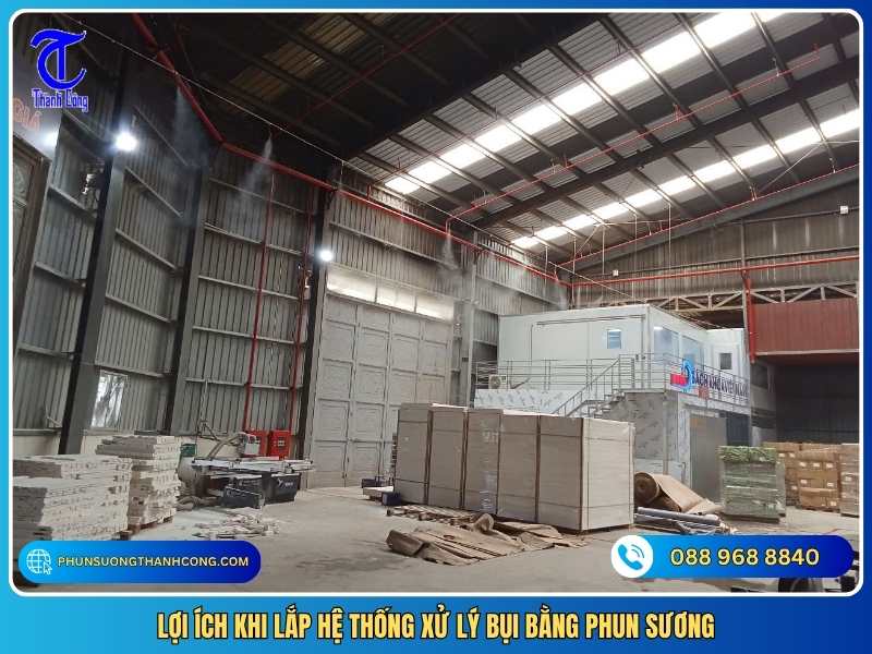 loi ich khi lap he thong xu ly bui bang phun suong