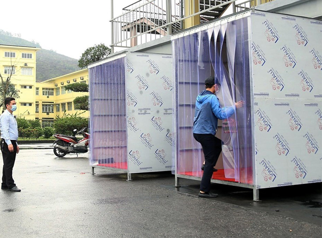 Cấu tạo và đặc điểm của buồng khử khuẩn Covid 19